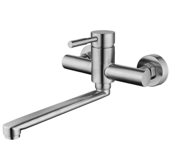 Змішувач настінний вилив 23 см VIDAN Alvaro AISI-304 IN-H3008D